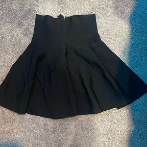 Black A-Line Skirt
